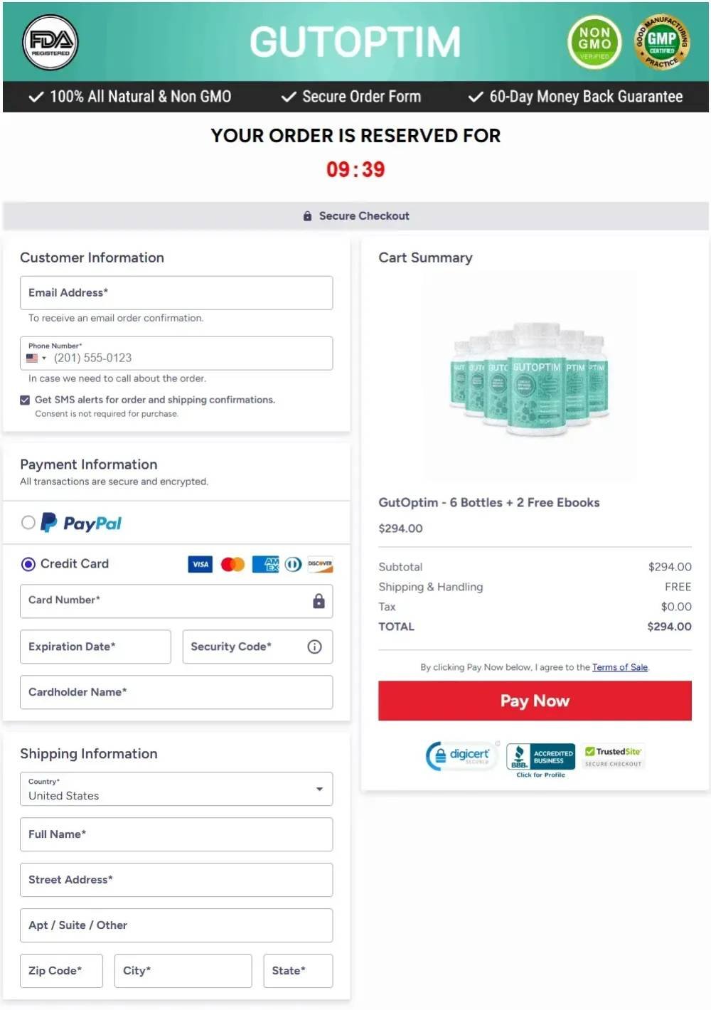 GutOptim-payment-secure-safe-official-website